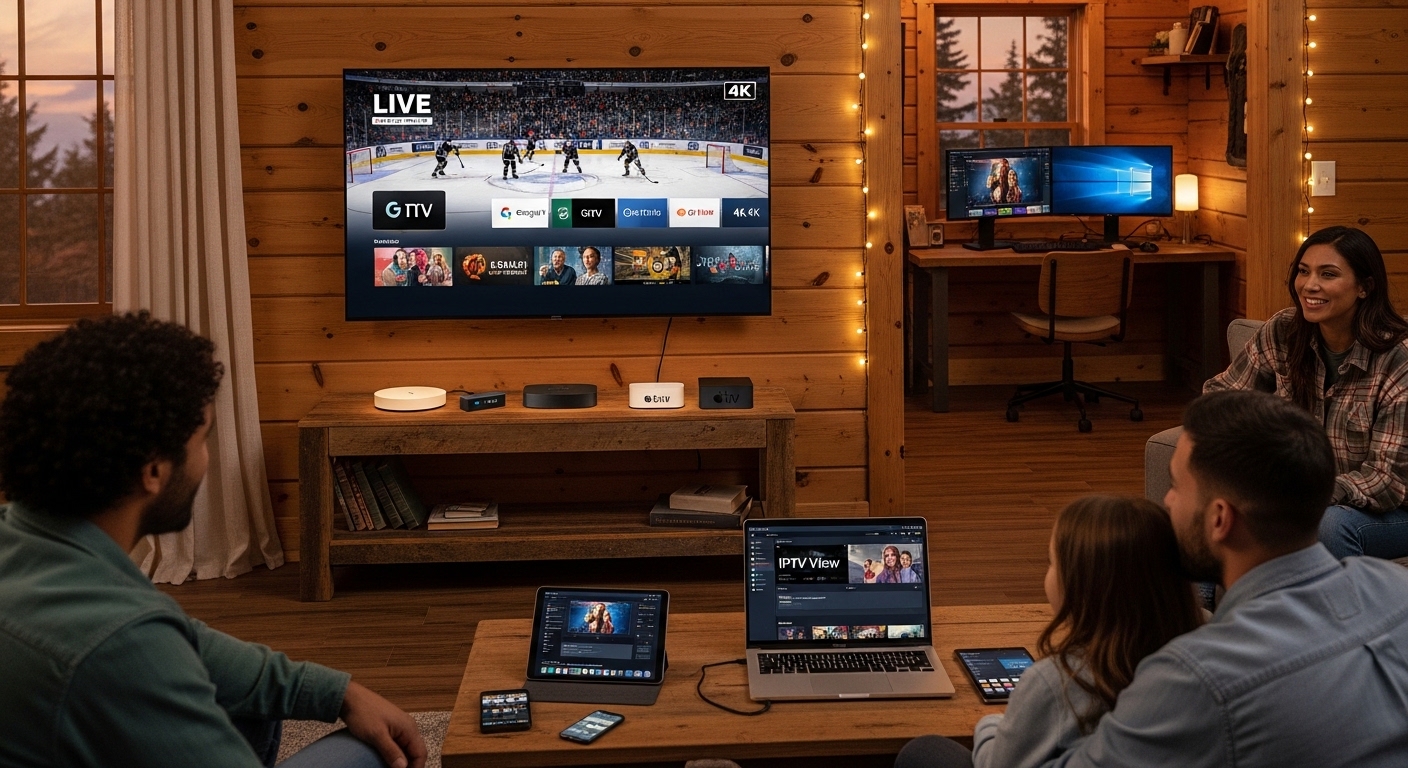 Meilleur streaming IPTV Canada sur n’importe quel appareil — Firestick, télé intelligente, téléphone, tablette